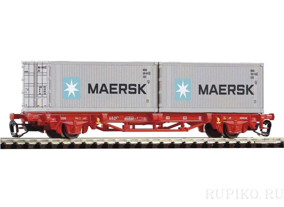 PIKO 47720 Платформа с контейнерами Maersk