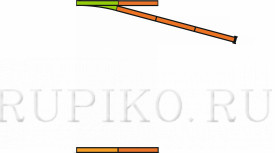 Piko 55311 Набор пути B на подложке